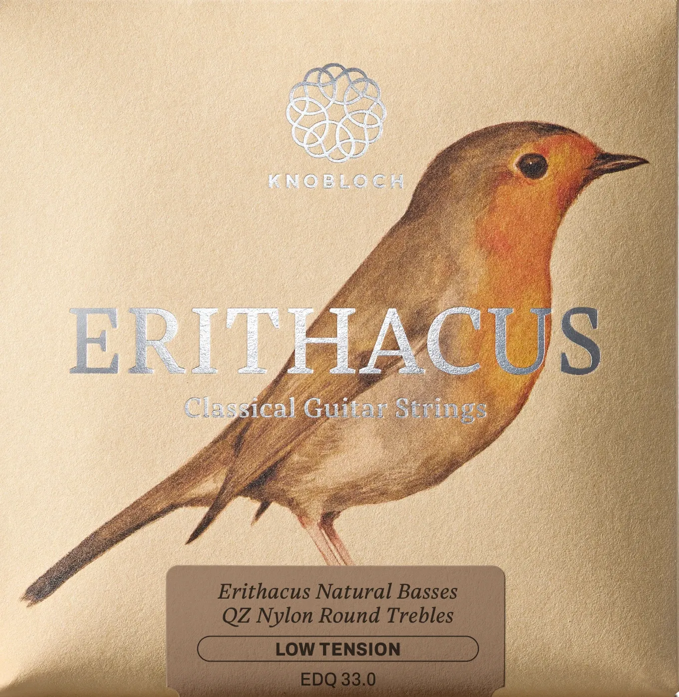 Knobloch Erithacus QZ EDQ 33.0 Low Tension Nylon Classical Guitar Strings Knobloch Erithacus QZ EDQ 33.0 Low Tension Nylon Classical Guitar Strings