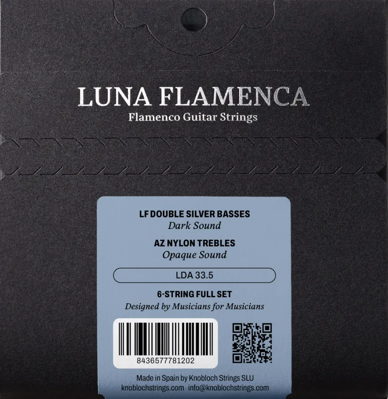 Knobloch LDA33.5 - Luna Flamenca - Medium Tension Flamenco Guitar Strings
