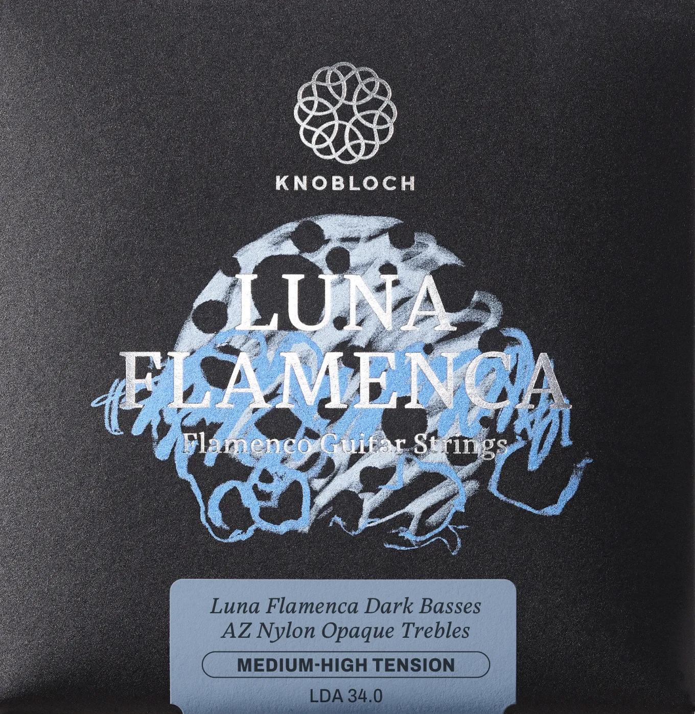 Knobloch LDA34.0 - Luna Flamenca - Medium High Tension Flamenco Guitar Strings Knobloch LDA34.0 - Luna Flamenca - Medium High Tension Flamenco Guitar Strings