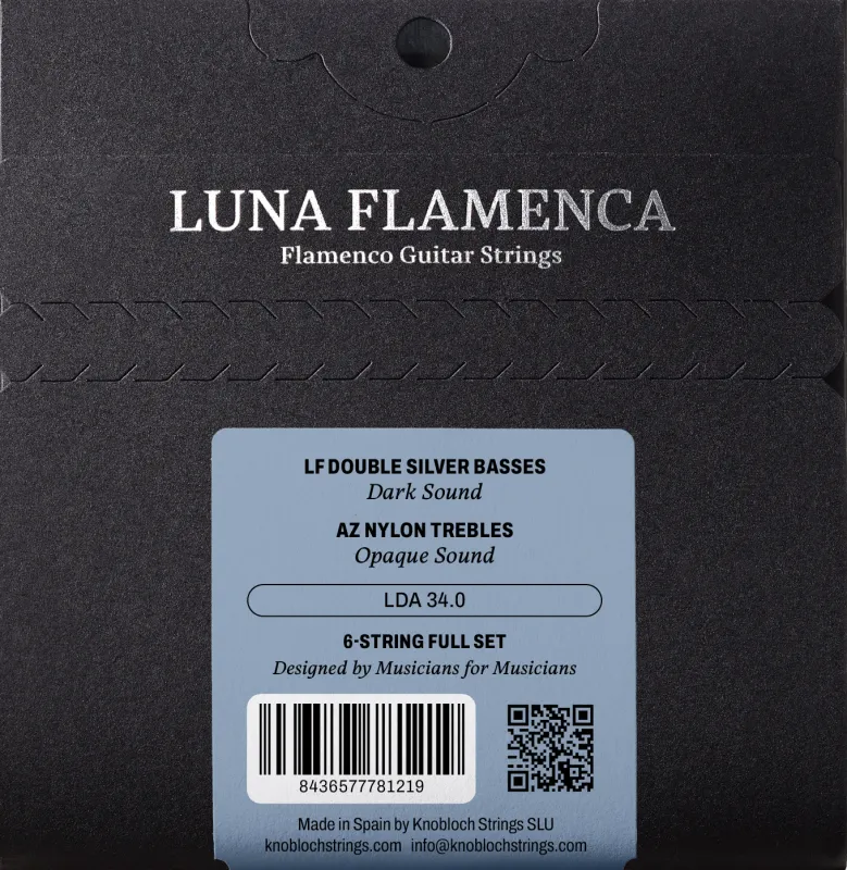 Knobloch LDA34.0 - Luna Flamenca - Medium High Tension Flamenco Guitar Strings