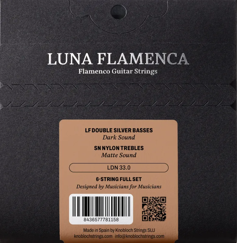 Knobloch LDN33.0 - Luna Flamenca -Low Tension Flamenco Guitar Strings