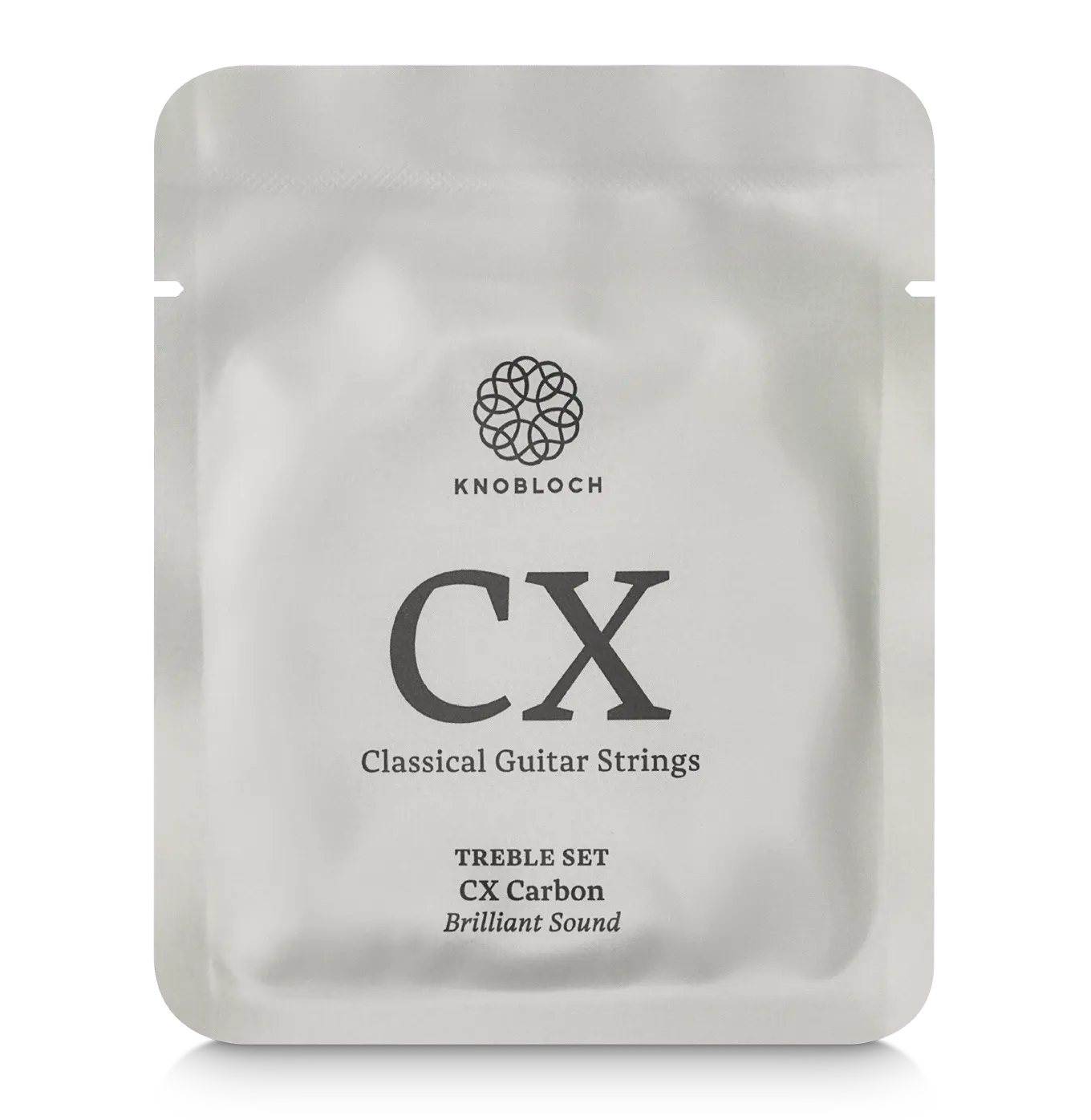 Knobloch CX 36.0 (600ACX) Treble Set – CX Carbon Super High Tension - Classical Guitar Strings