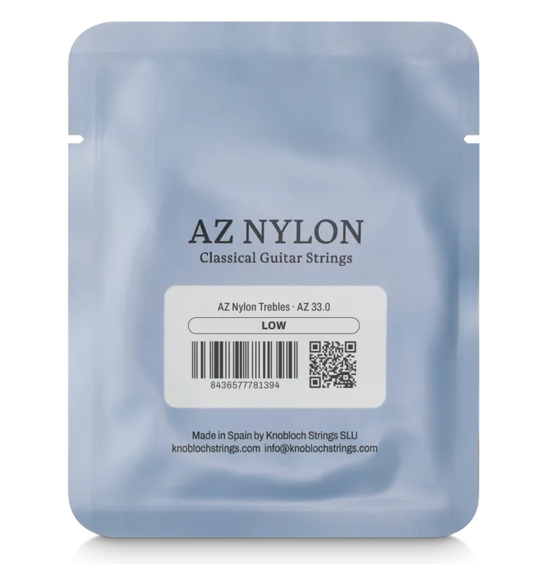 Knobloch AZ 33.0 - Nylon Treble Set - Low Tension - Flamenco Guitar Strings