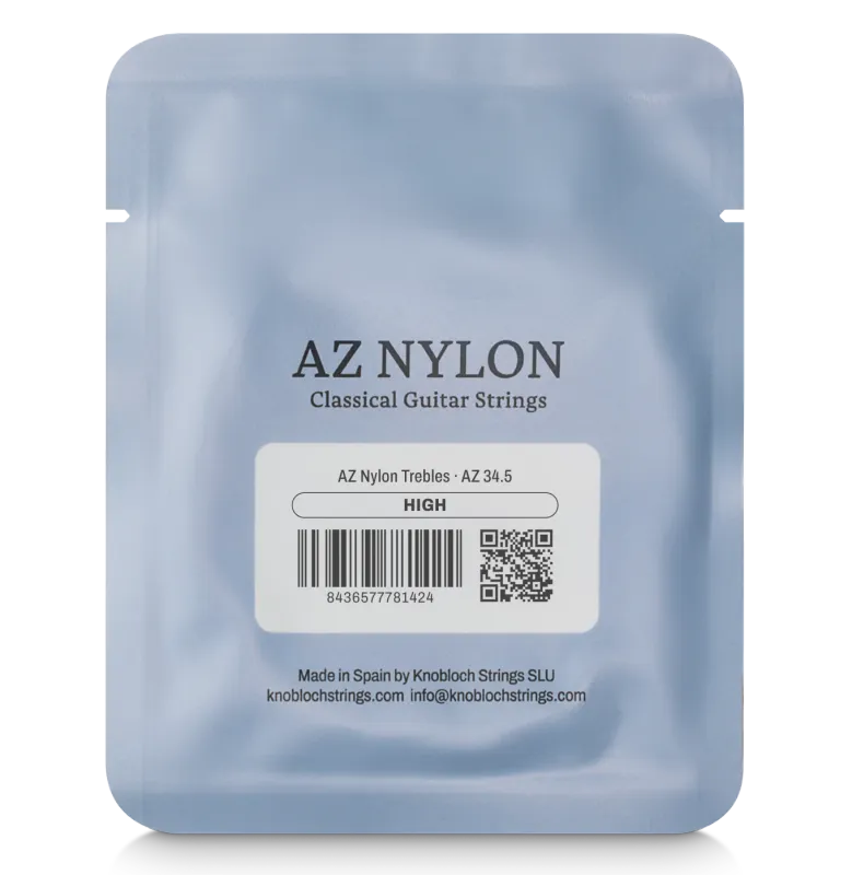 Knobloch AZ 34.5 Nylon Treble Set – High Tension Flamenco Guitar Strings