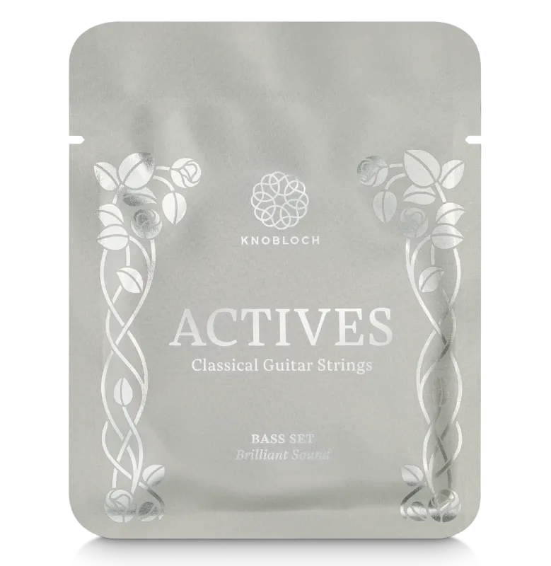 Knobloch ADS 33.0 (200ADS) - Actives Double Silver Bass Set - Low Tension Classical Guitar Strings Knobloch ADS 33.0 (200ADS) - Actives Double Silver Bass Set - Low Tension Classical Guitar Strings