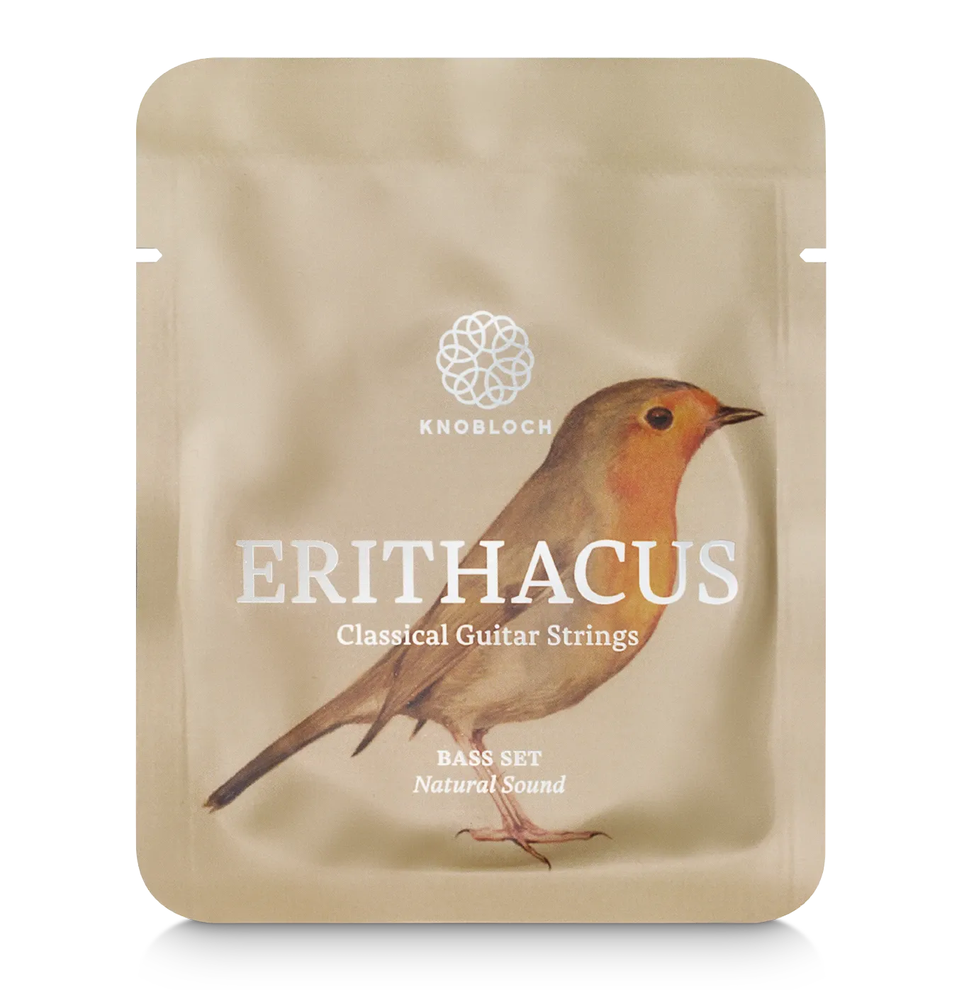 Knobloch EDS 34.0 - Erithacus Double Silver - Bass Set - Medium High Tension Classical Guitar Strings