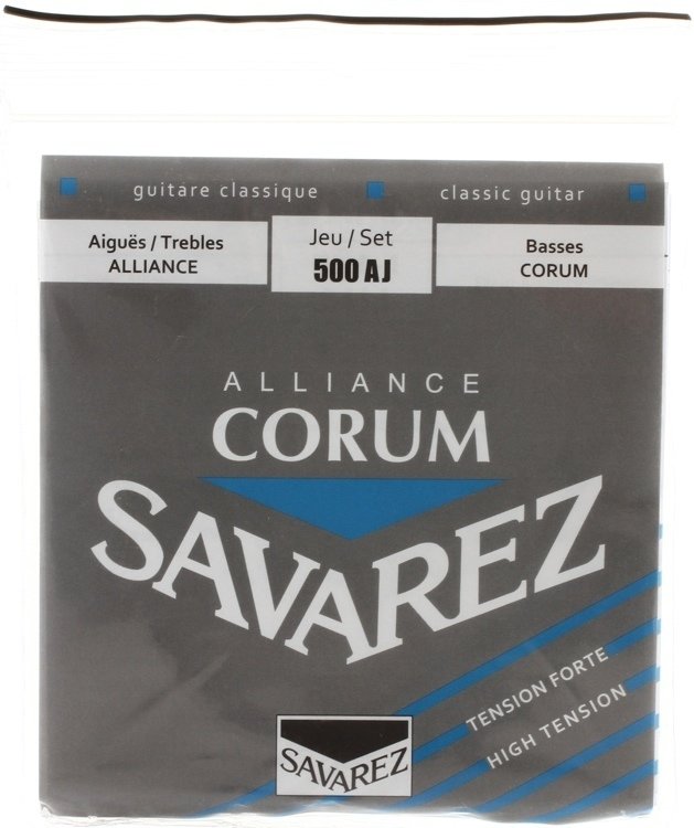 Savarez 500AJ Corum Alliance, High Tension Classical Guitar Strings