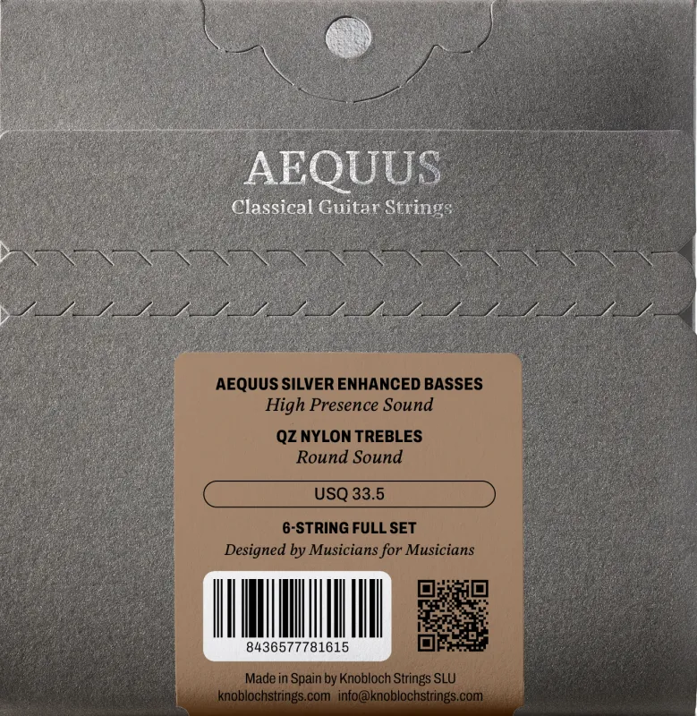 Knobloch USQ33.5 Aequus Classical Guitar String Set