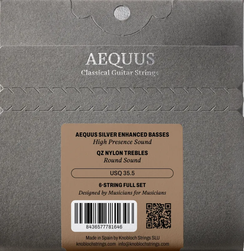 Knobloch USQ35.5 Aequus Classical Guitar String Set