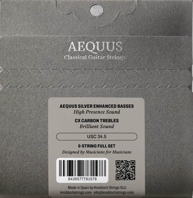 Knobloch USC34.5 Aequus Classical Guitar Strings