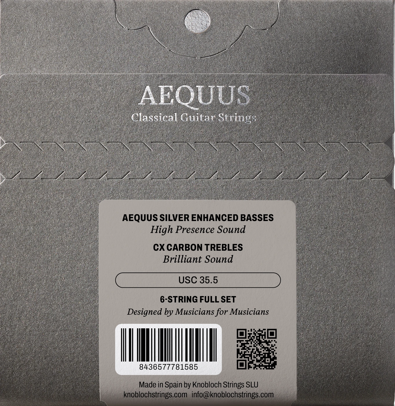 Knobloch USC35.5 Aequus Classical Guitar Strings