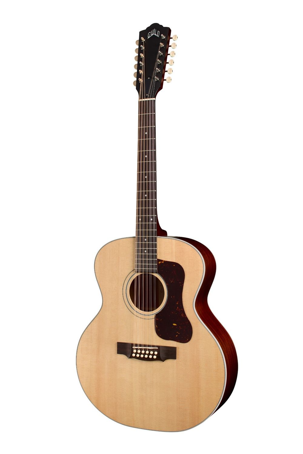 Guild F-412 Natural 12 String Guitar - Handcrafted in the USA