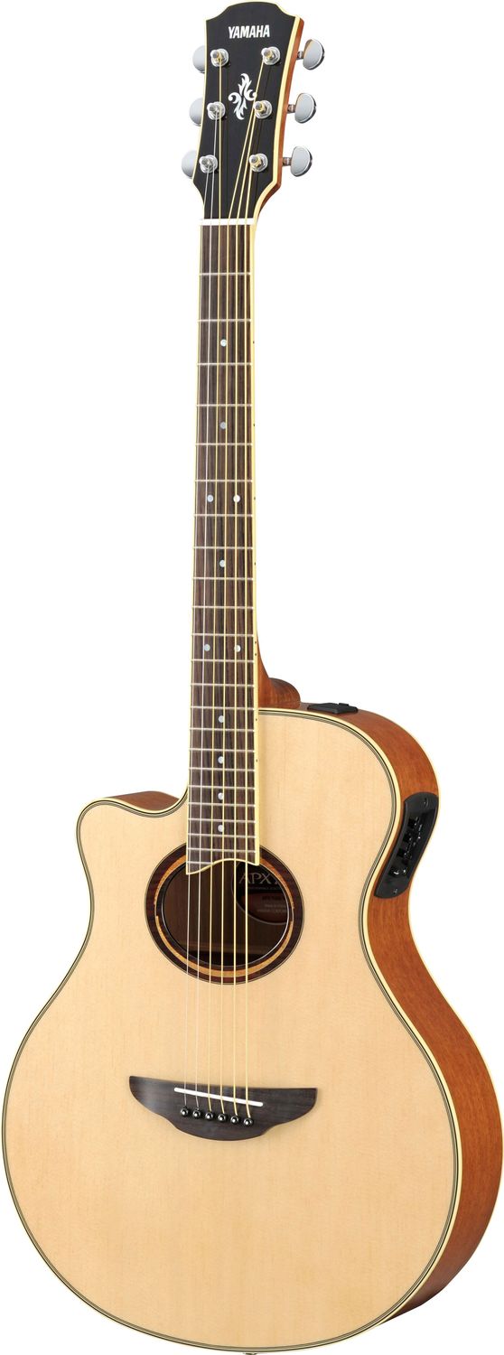 Yamaha APX700 IIL - Left Handed - Natural - Thinline Acoustic Electric Guitar