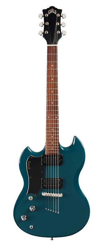 Guild Polara Blue Steel Left Handed Electric Guitar