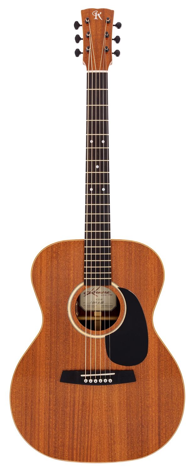 Kremona M35ME - All solid Mahogany Acoustic Electric Guitar