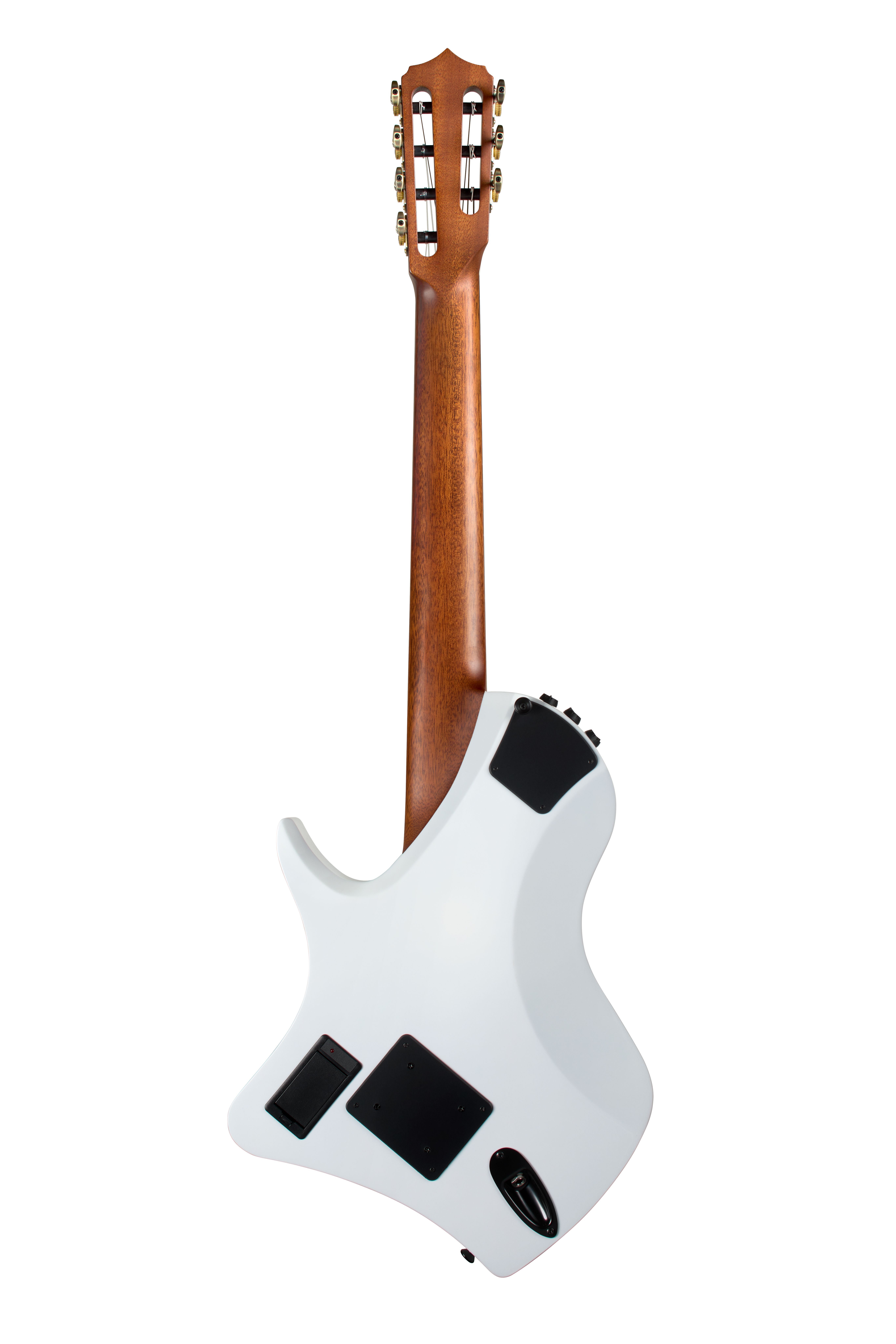 Cordoba Abasí Stage 7 - White Burst -  7-String Nylon-String Electric Guitar