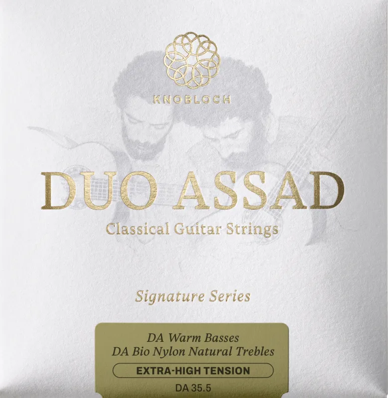 Knobloch DA 35.5 - Duo Assad Extra-High Tension Classical Guitar Strings Knobloch DA 35.5 - Duo Assad Extra-High Tension Classical Guitar Strings