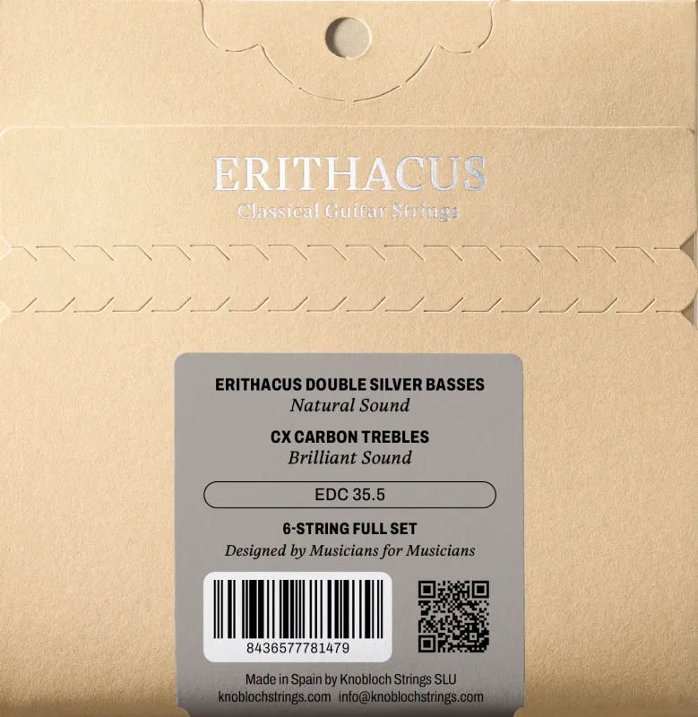 Knobloch EDC 35.5 - Classical Guitar Strings - Extra High Tension