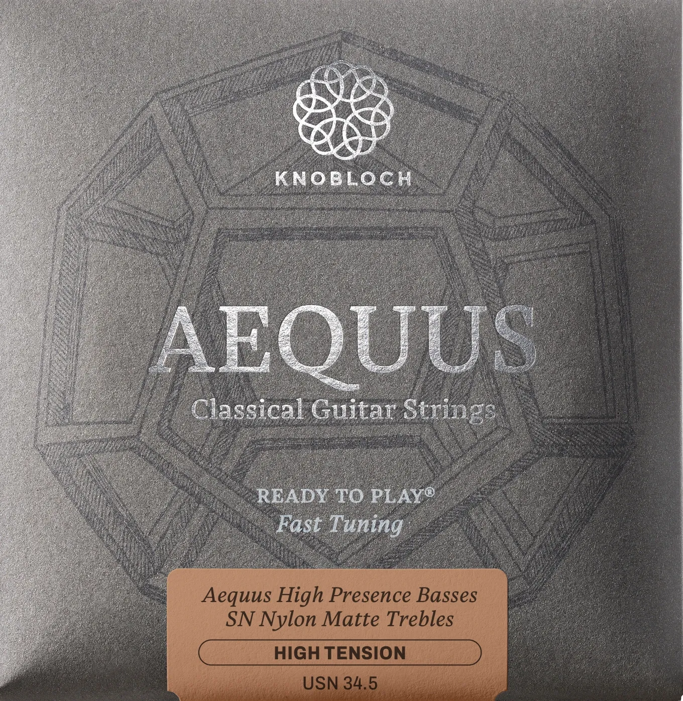 Knobloch USN34.5 Aequus SN Nylon Classical Guitar Strings – High Tension Knobloch USN34.5 Aequus SN Nylon Classical Guitar Strings – High Tension