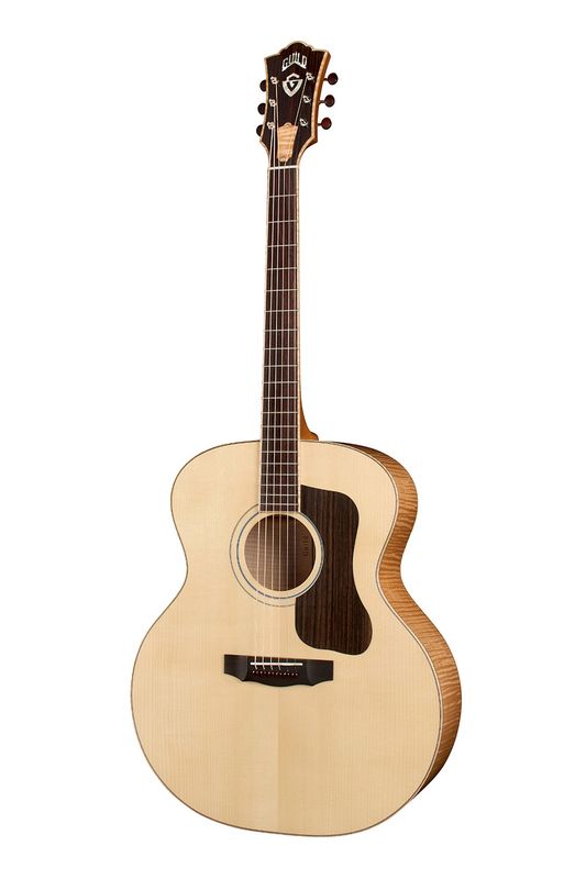 Guild Ventura Reserve VR1 F-40 Au Naturel - Jumbo Acoustic Guitar - Made in the USA