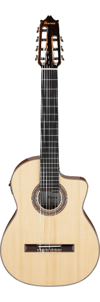 Ibanez GA3007CE Cutaway Classical 7-string Acoustic-electric Guitar - Natural Ibanez GA3007CE Cutaway Classical 7-string Acoustic-electric Guitar - Natural