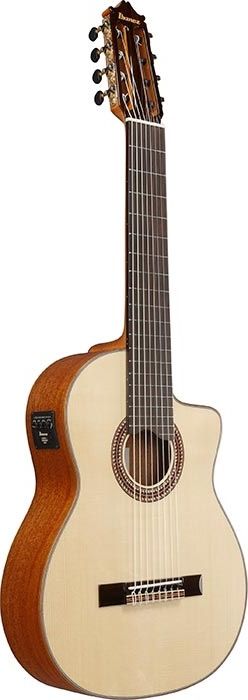Ibanez GA3008CE-NT Cutaway Classical 8-string Acoustic-electric Guitar - Natural