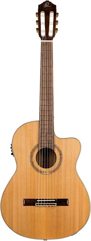 Ortega Performer Series - RCE159-MN - Solid Top Slim Neck Acoustic-Electric Nylon Classical Guitar w/Gig Bag Ortega Performer Series - RCE159-MN - Solid Top Slim Neck Acoustic-Electric Nylon Classical Guitar w/Gig Bag