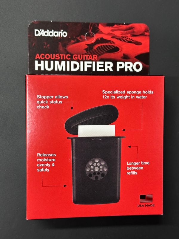 D'Addario Acoustic Guitar Humidifier Pro D'Addario Acoustic Guitar Humidifier Pro
