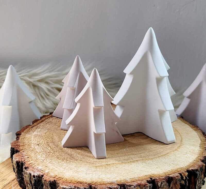 Silikon - Gießform - Bäumchen in 2 Größen Silikon - Gießform - Bäumchen in 2 Größen
