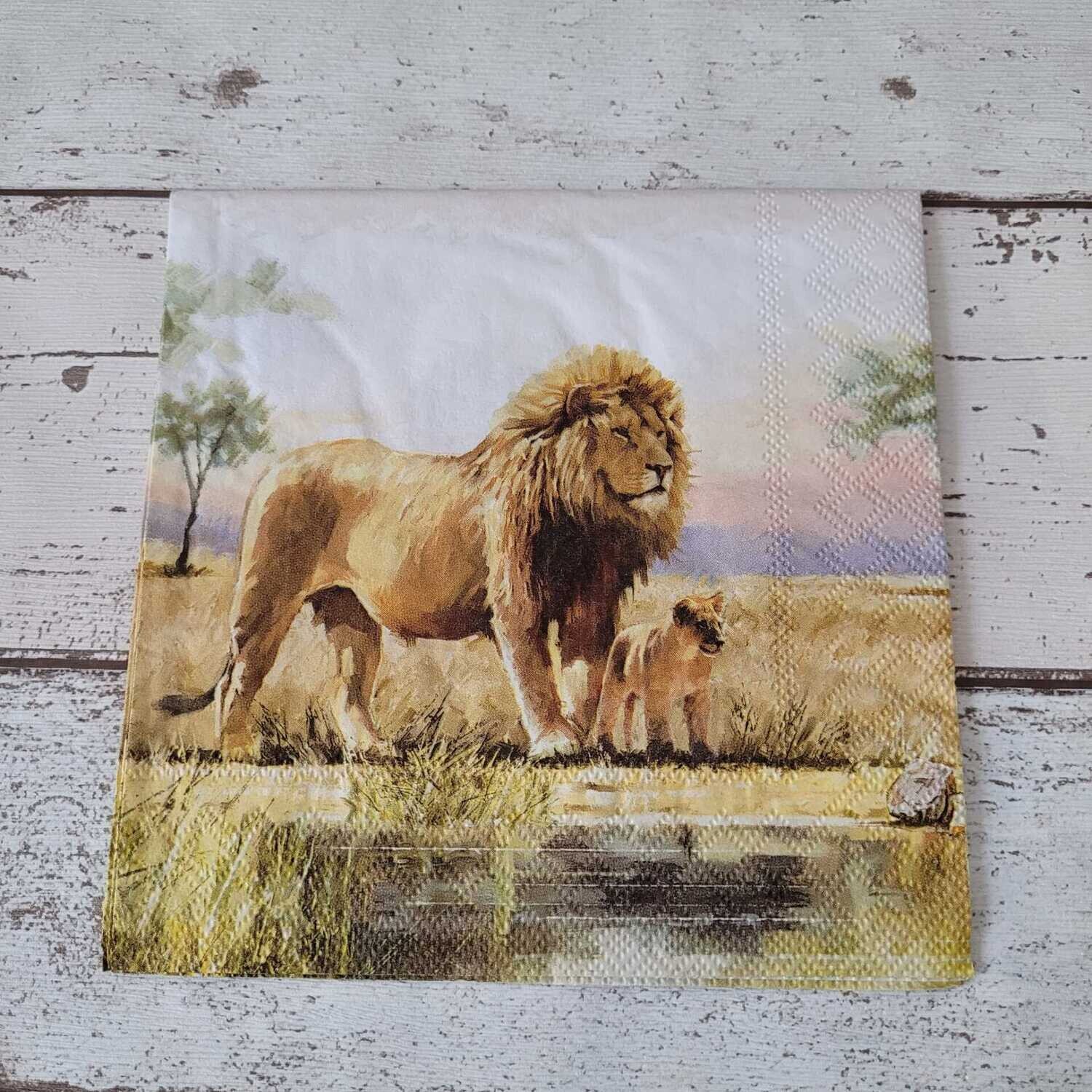 Serviette ♥Lion♥