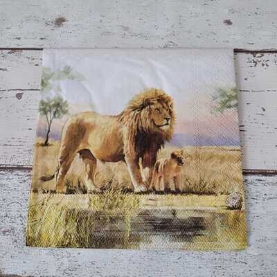 Serviette ♥Lion♥