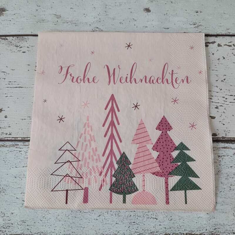 Serviette ♥Frohe Weihnachten♥