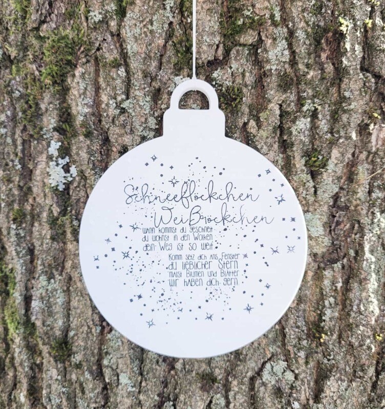 Silikon - Gießform - Weihnachtskugel Blanko Silikon - Gießform - Weihnachtskugel Blanko