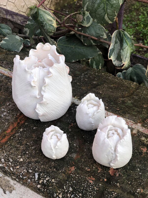Silikon - Gießform - Wunderschöne Tulpe in 4 Grössen