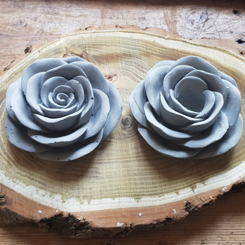 Silikon - Gießform - Kerzenhalter / Rose Silikon - Gießform - Kerzenhalter / Rose