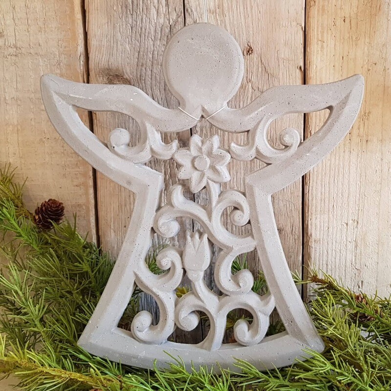 Silikon - Gießform - Ornament Engel - 2 Größen Silikon - Gießform - Ornament Engel - 2 Größen