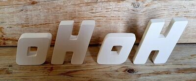 Silikon – Gießform - Buchstaben „HO“ - Ho Ho Ho - Mütze - Geweih