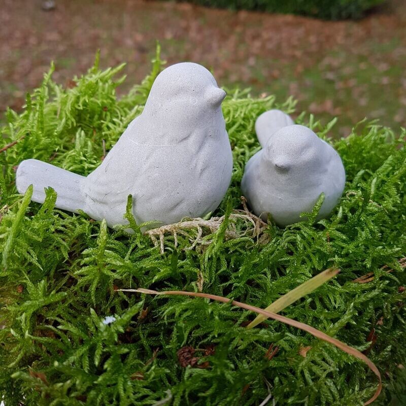 Silikon - Gießform - Kleine Vögel in 2 Größen Silikon - Gießform - Kleine Vögel in 2 Größen