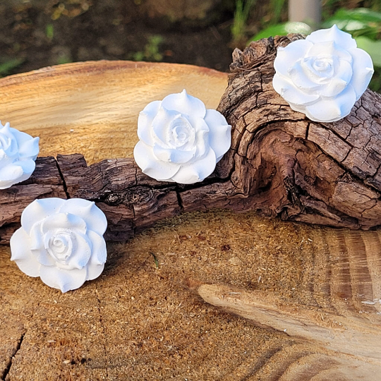 Silikonform Mini Röschen/Rosen/Blumen/Blüten/Floristik/Gießform
