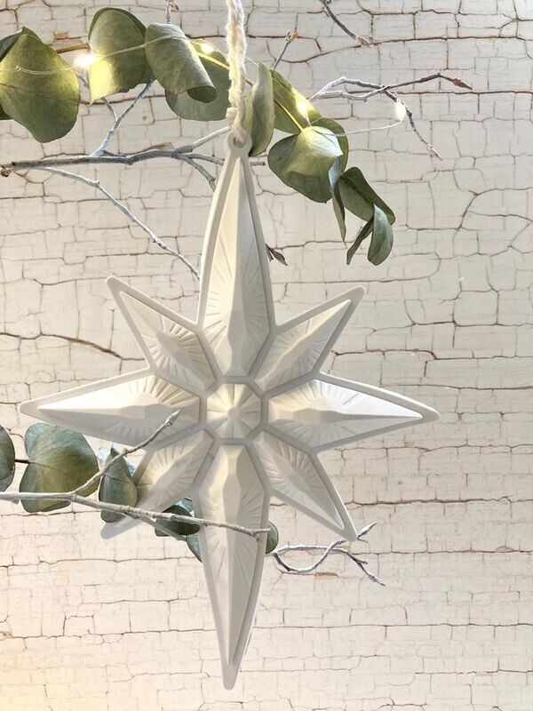 Silikon - Gießform - Anhänger "STERN"