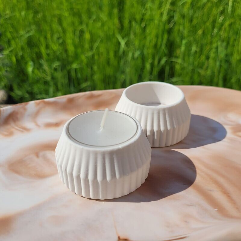Silikon - Gießform - Kleines Töpfchen Teelicht Silikon - Gießform - Kleines Töpfchen Teelicht