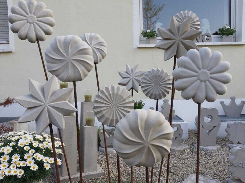 Silikon - Gießform -. Relief Gartenstecker sei kreativ♥ Silikon - Gießform -. Relief Gartenstecker sei kreativ♥