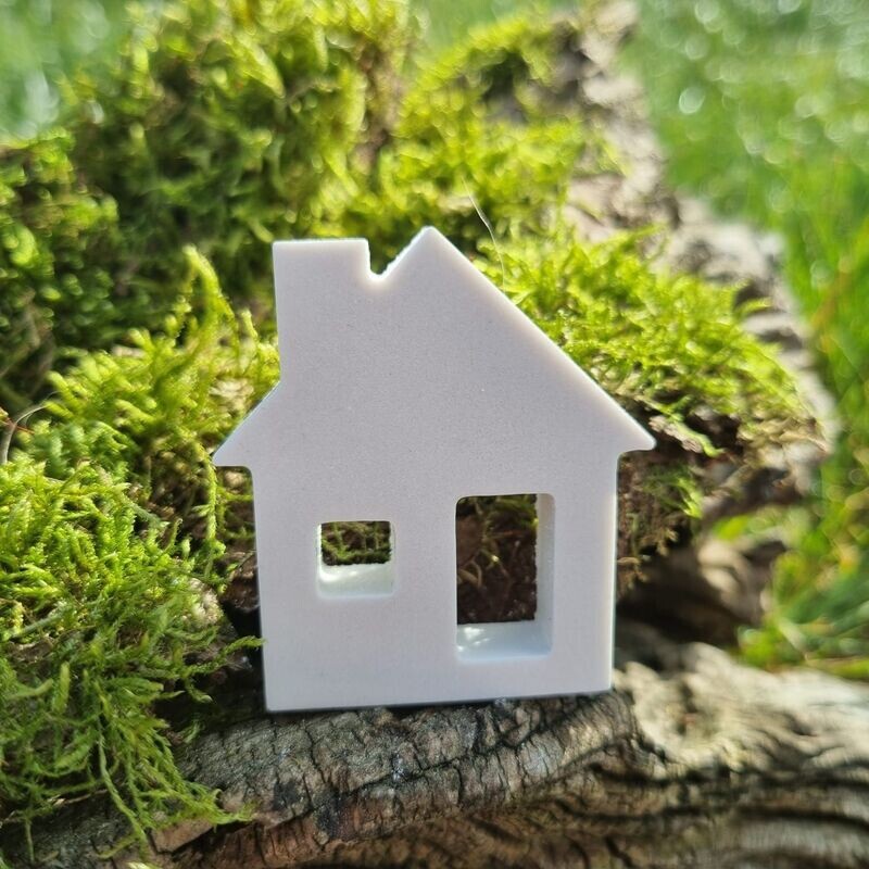 Silikon - Gießform - Mini Silikon - Gießform - Mini "HAUS" im 4er Set