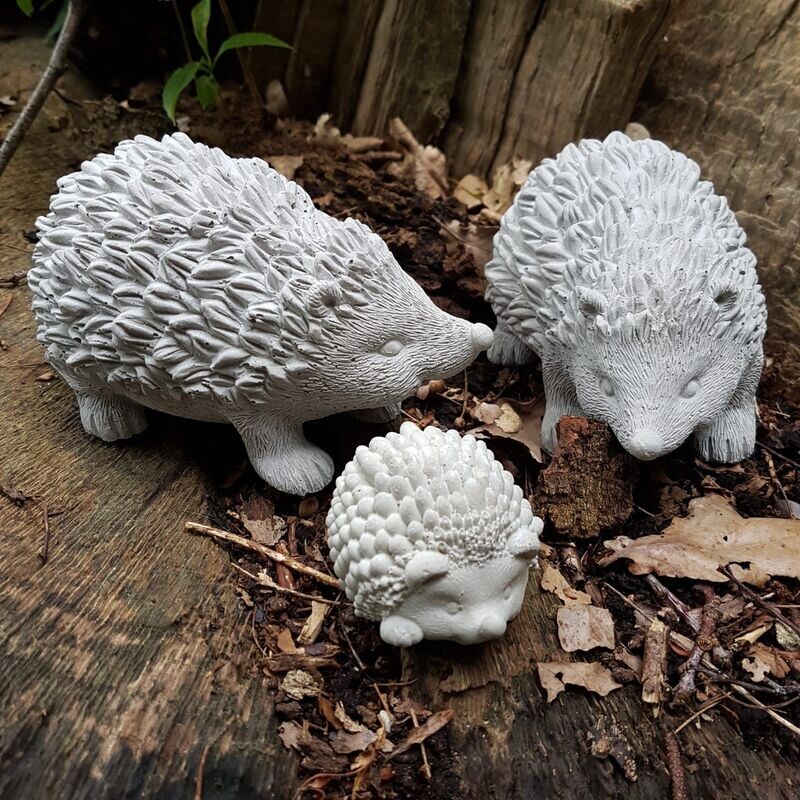 Silikon - Gießform - Süße Igel in 3 Varianten Silikon - Gießform - Süße Igel in 3 Varianten