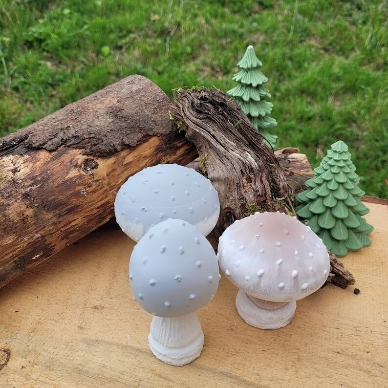 Silikon – Gießform - Pilze in 3 Varianten - B- WARE/Sale 75% Rabatt Silikon – Gießform - Pilze in 3 Varianten - B- WARE/Sale 75% Rabatt