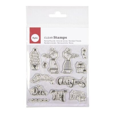 Clear Stamps - Rentierfreunde-Rayher