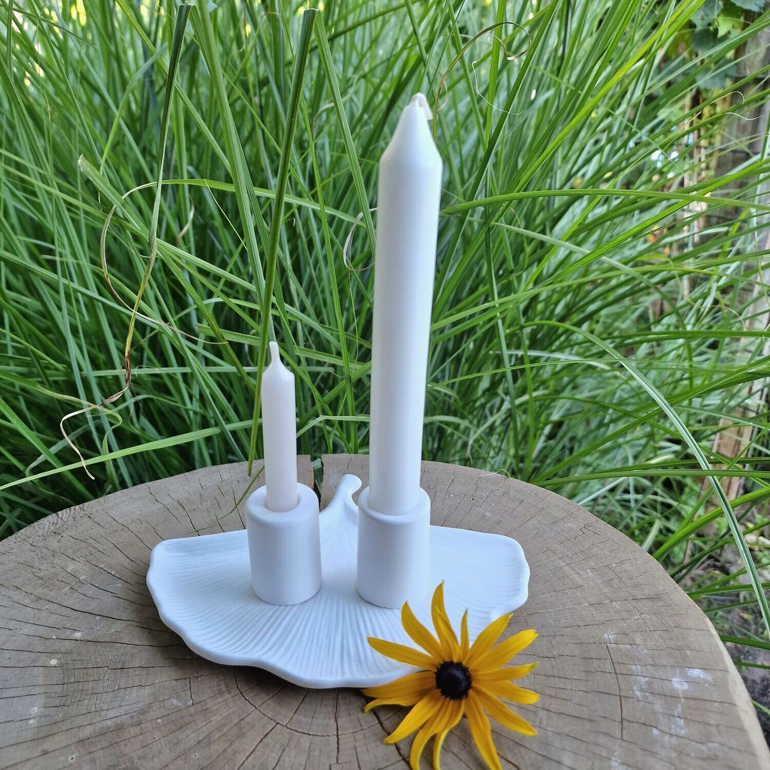Silikon - Gießform - Puristischer Mini Kerzenhalter - Für Baum oder  Stabkerzen