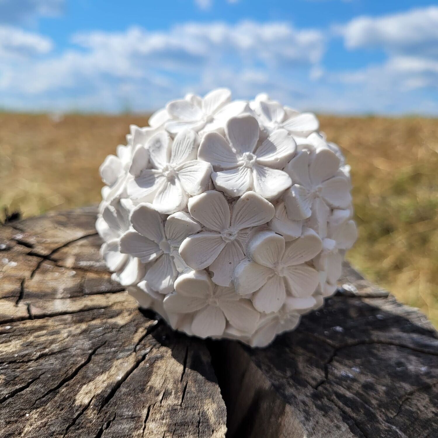 Silikon – Gießform - Blumenkugel" in 2 Größen