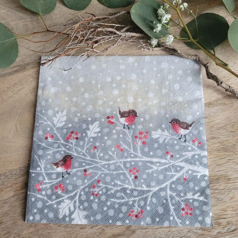 Serviette♥Schönes Schneegestöber♥ Serviette♥Schönes Schneegestöber♥