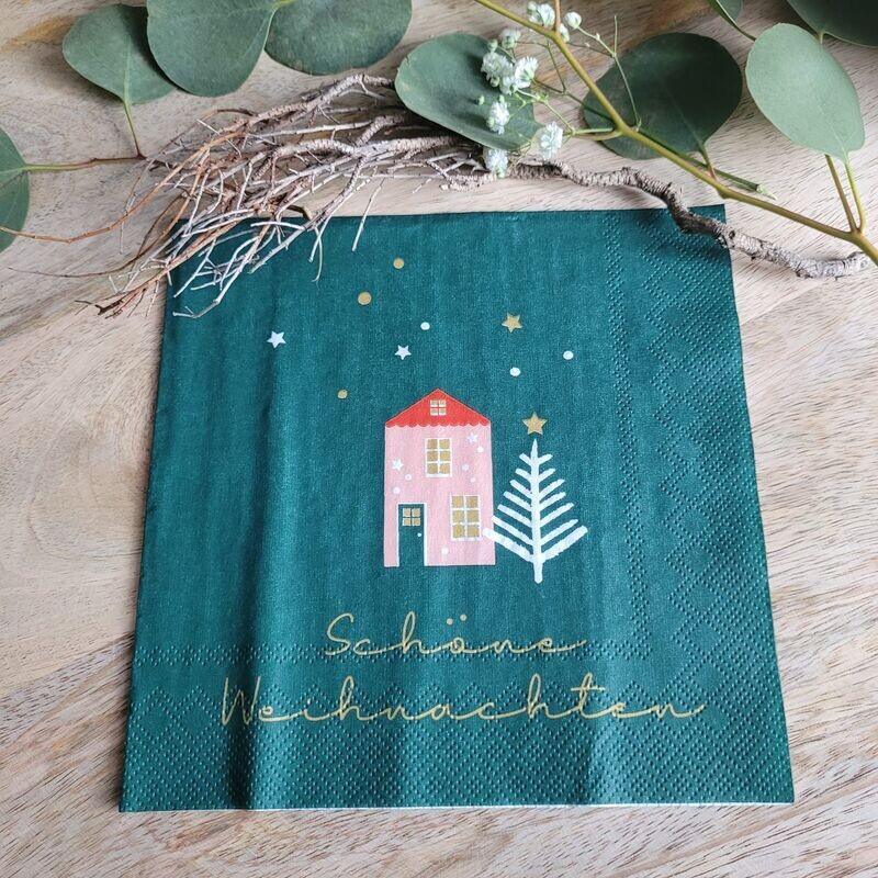 Serviette♥ Schöne Weihnachen♥